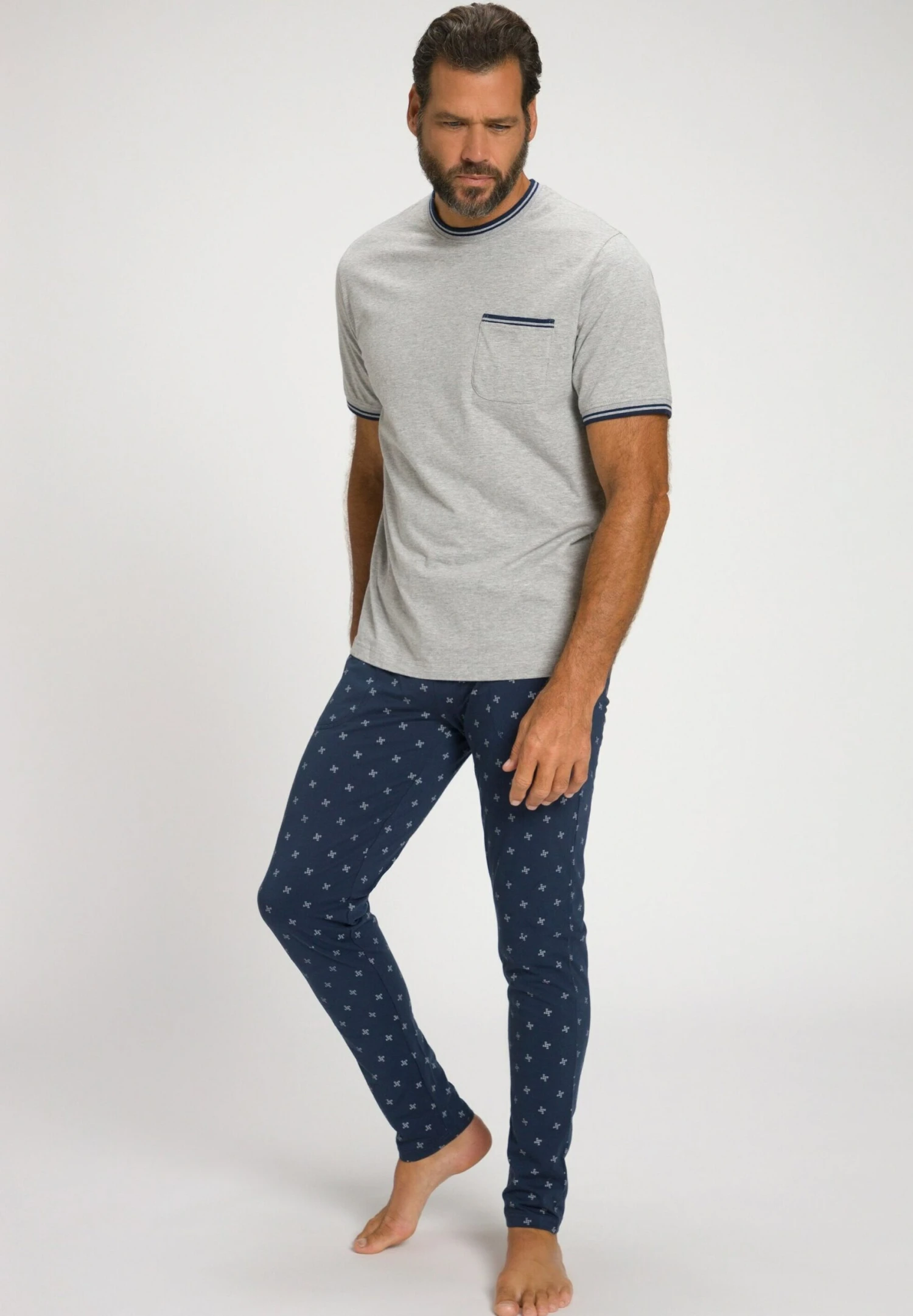 JP1880 Pyjama - Navy Blau 3 JP1880 Pyjama - Navy Blau