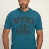 JP1880 Halbarm Myro - T-Shirt Print - Tiefseeblau -JP1880 00d87655d9c64b468bf5a867f9d412f5