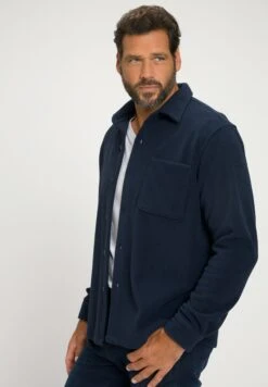 JP1880 Fleecejas - Bleu Marine -JP1880 015b2fd0b17b417f9339a3303758f395