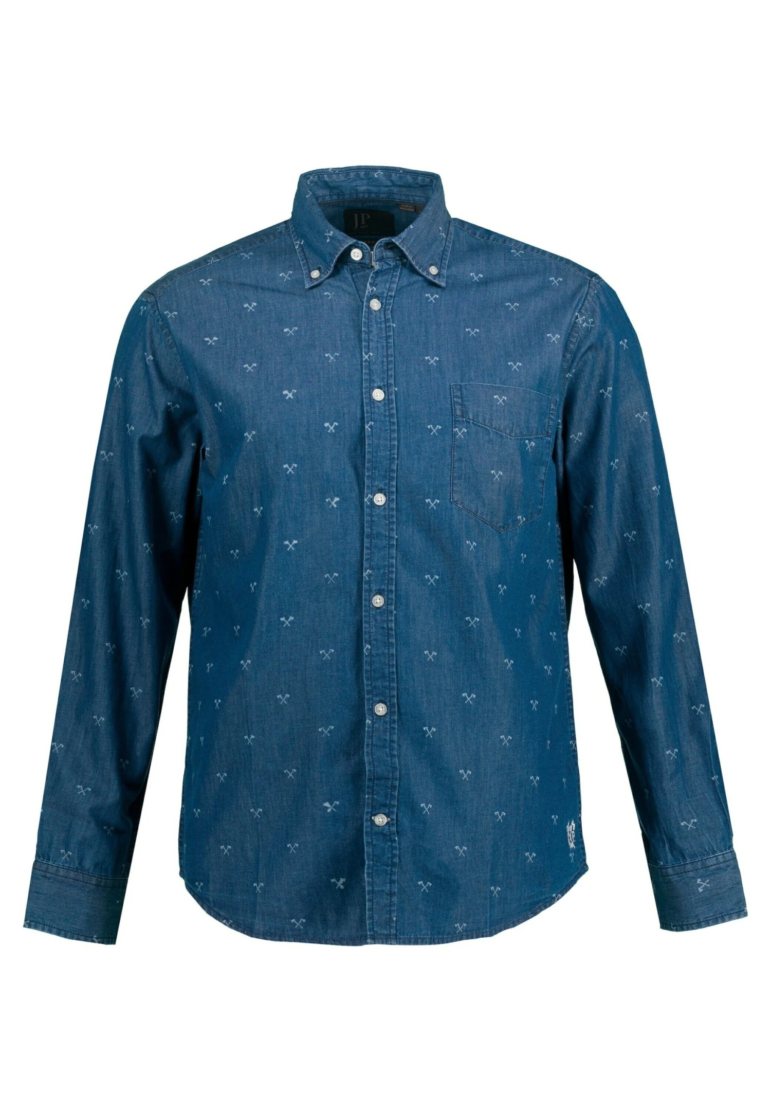 JP1880 Overhemd - Denim Bleu 4 JP1880 Overhemd - Denim Bleu - Afbeelding 2