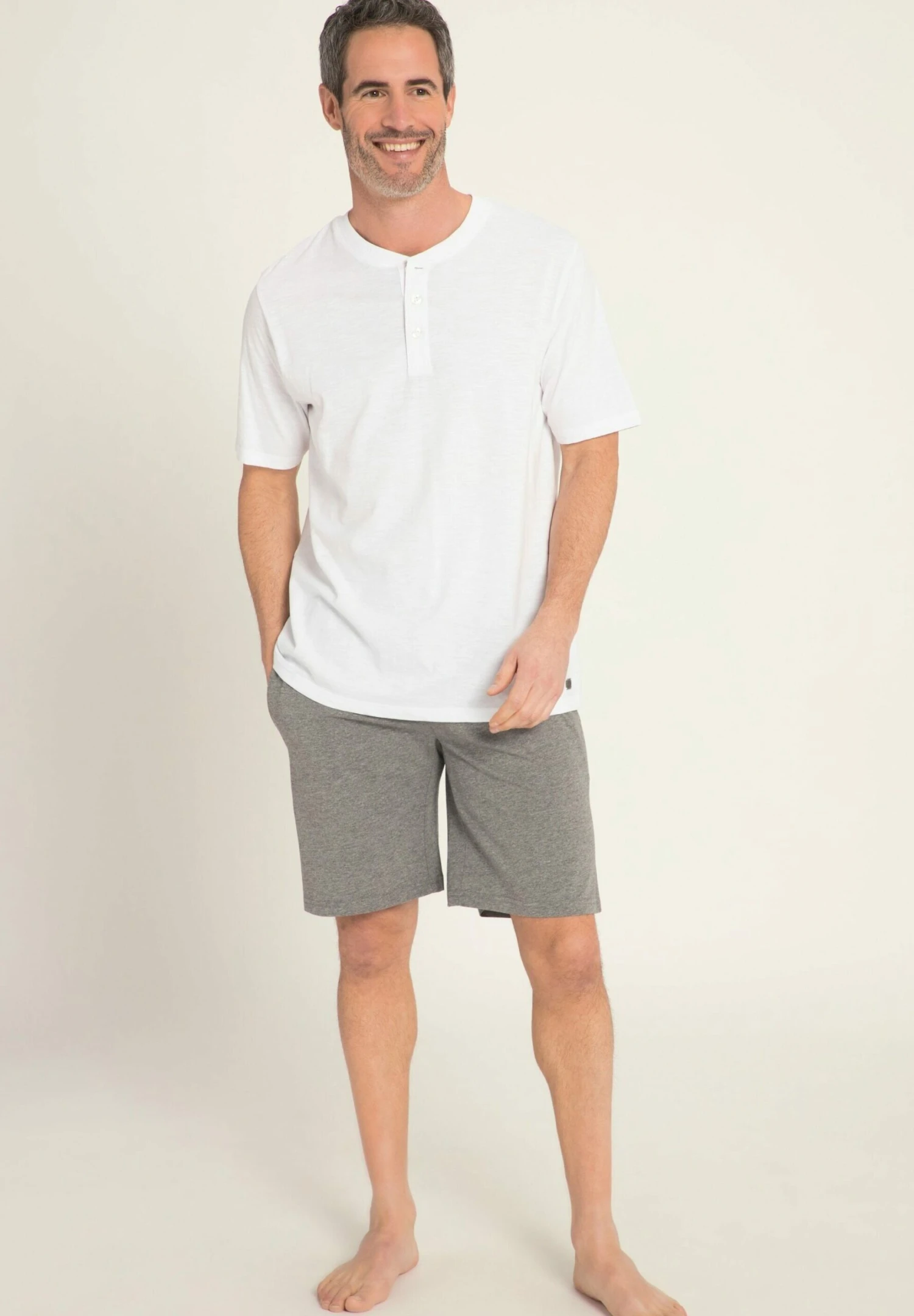 JP1880 Pyjama - Sneeuwwit 3 JP1880 Pyjama - Sneeuwwit