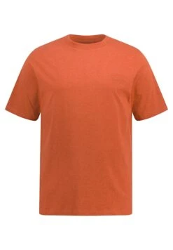 JP1880 Halbarm Melange - T-Shirt Basic - Dunkelorange -JP1880 078221d41057402384d383e8c99cb7c5