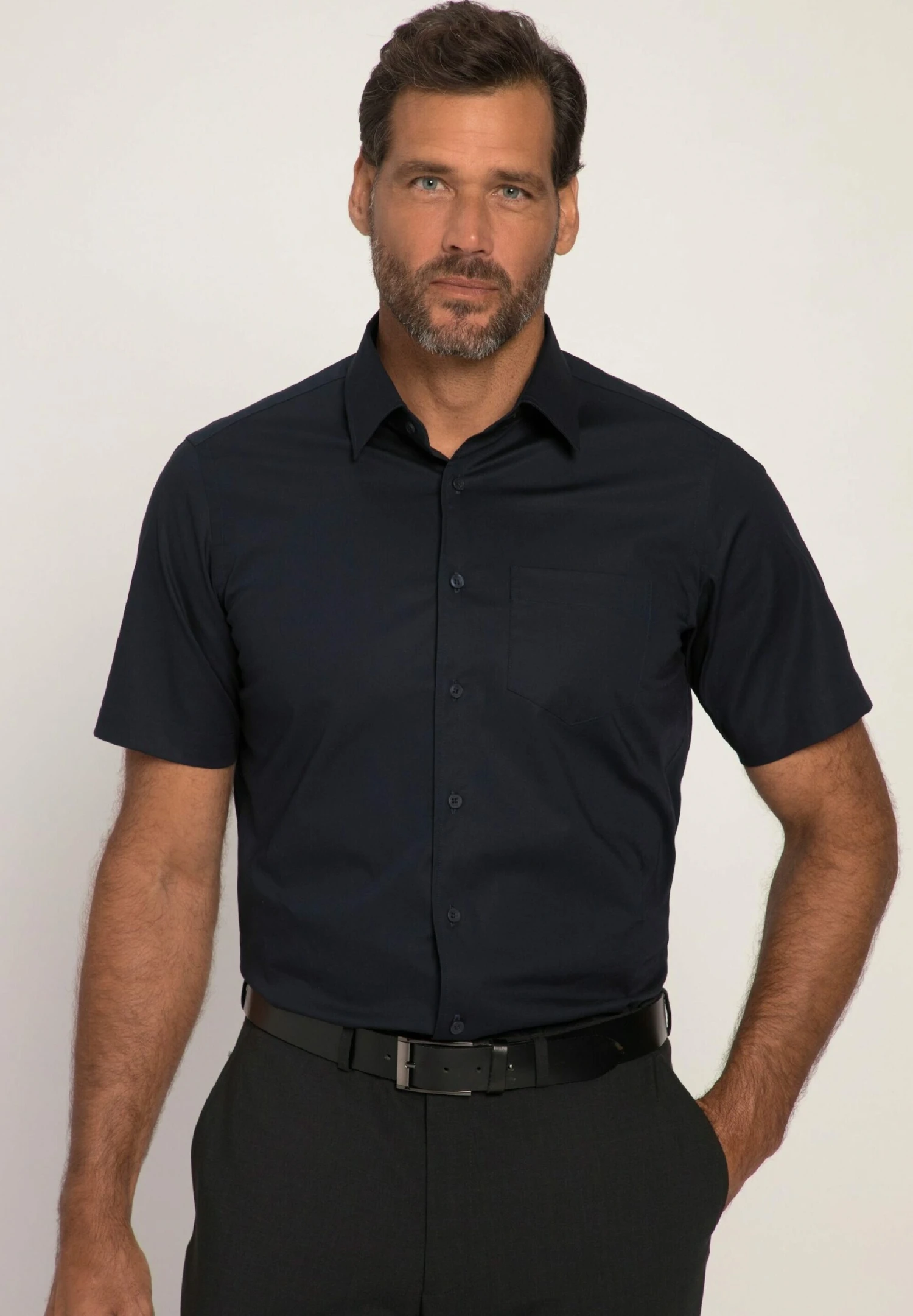 JP1880 Zakelijk Overhemd - Bleu Marine 4 JP1880 Zakelijk Overhemd - Bleu Marine - Afbeelding 2