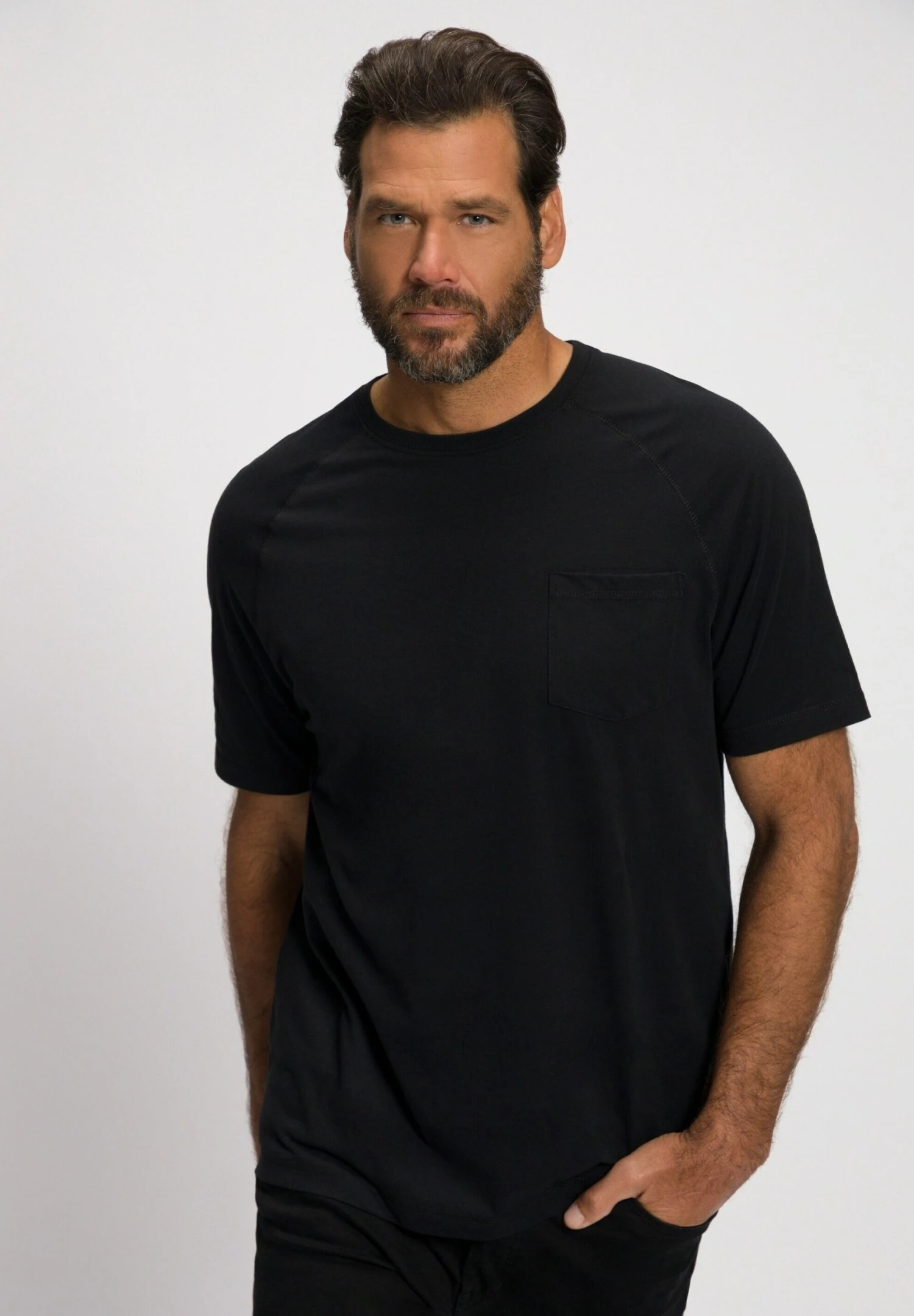 JP1880 T-Shirt Basic - Zwart 3 JP1880 T-Shirt Basic - Zwart