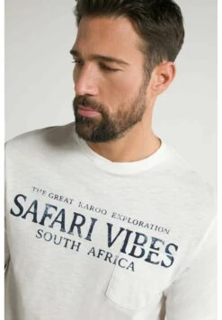 JP1880 Safari Vibes - T-Shirt Print - Schneeweiß 6 JP1880 Safari Vibes - T-Shirt Print - Schneeweiß -JP1880 0ca8cff66cb64efb970abf93ff055441