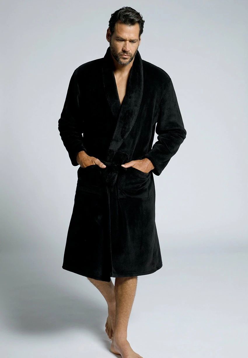 JP1880 Badjas - Schwarz 3 JP1880 Badjas - Schwarz