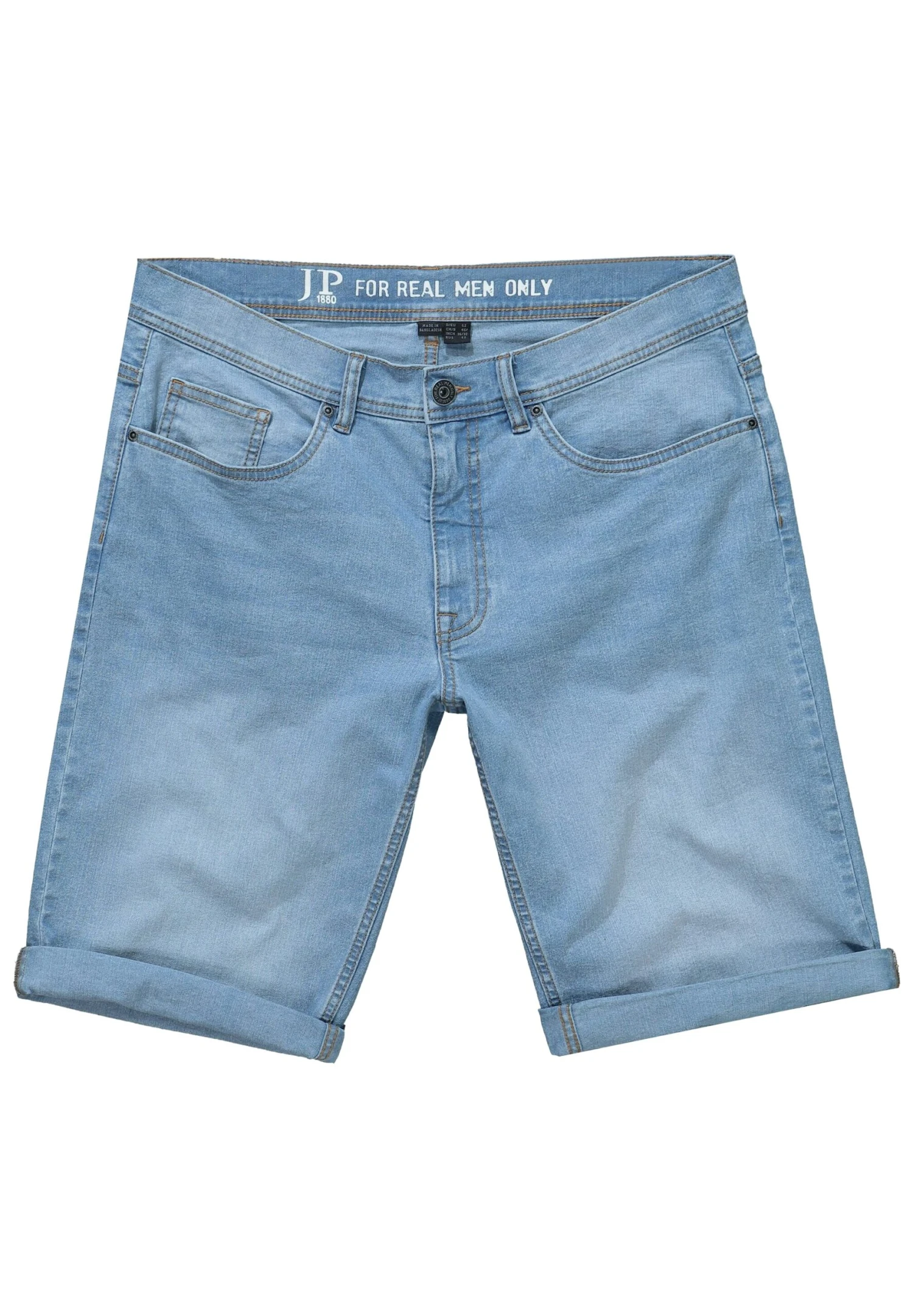 JP1880 Jeansshort - Bleached Denim 7 JP1880 Jeansshort - Bleached Denim - Afbeelding 5