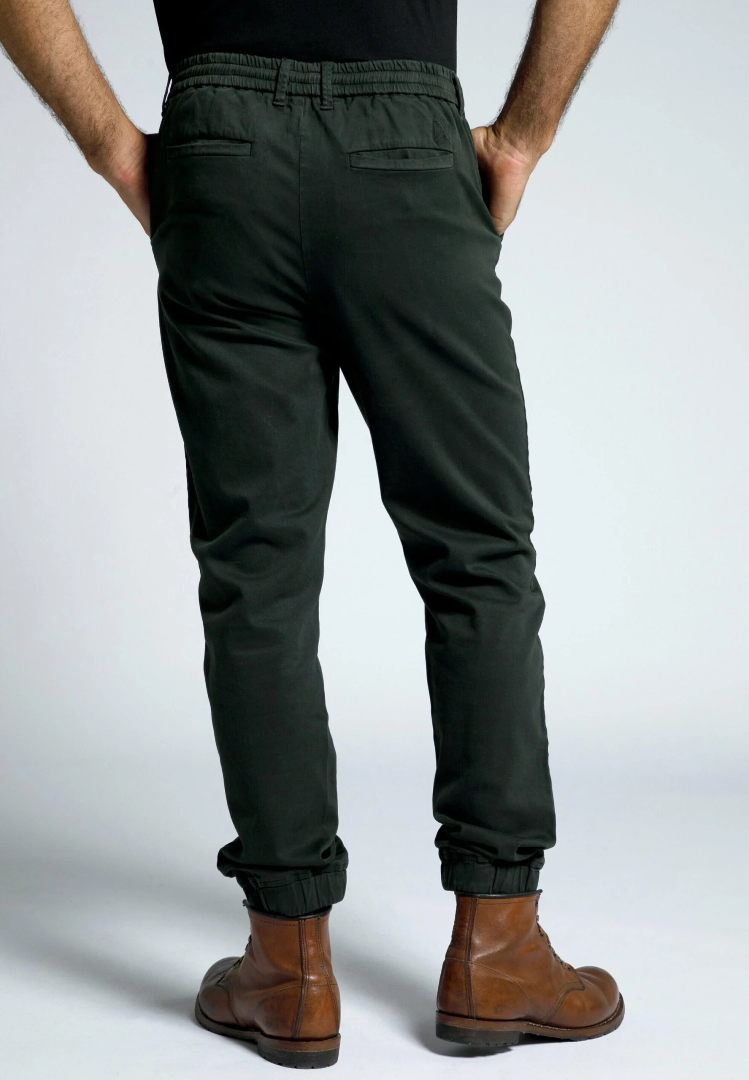 JP1880 Chino - Dunkel Oliv 4 JP1880 Chino - Dunkel Oliv - Afbeelding 2
