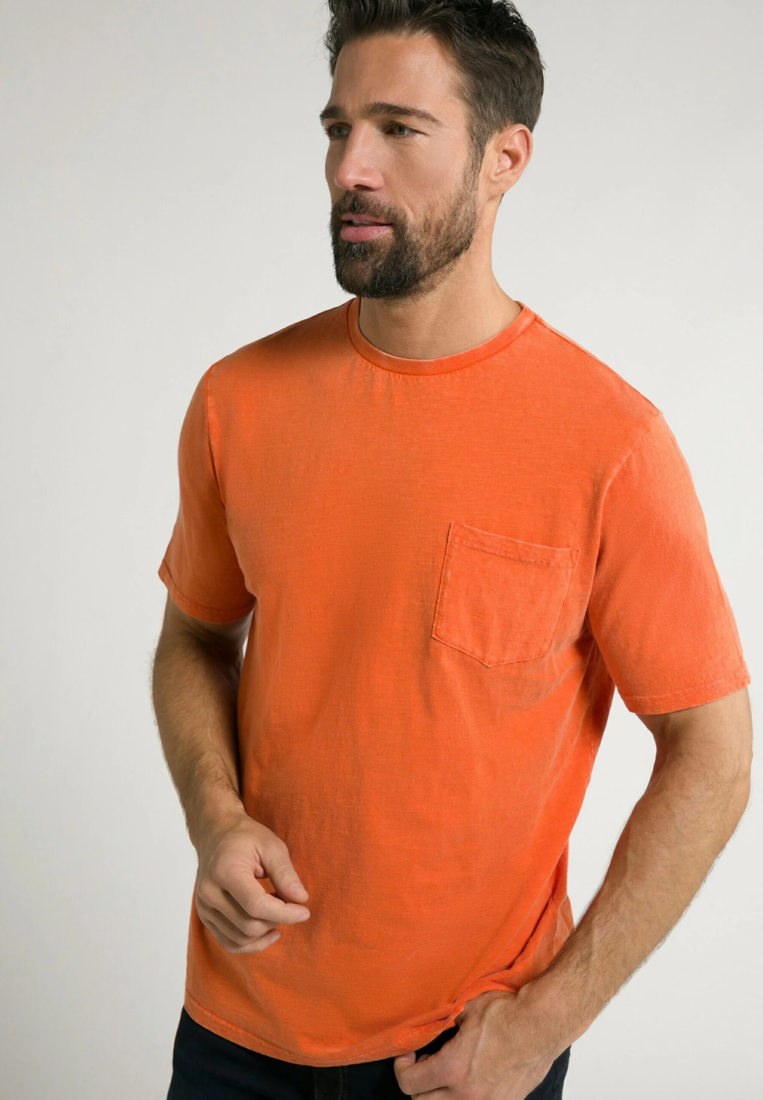 JP1880 T-Shirt Basic - Orange 3 JP1880 T-Shirt Basic - Orange