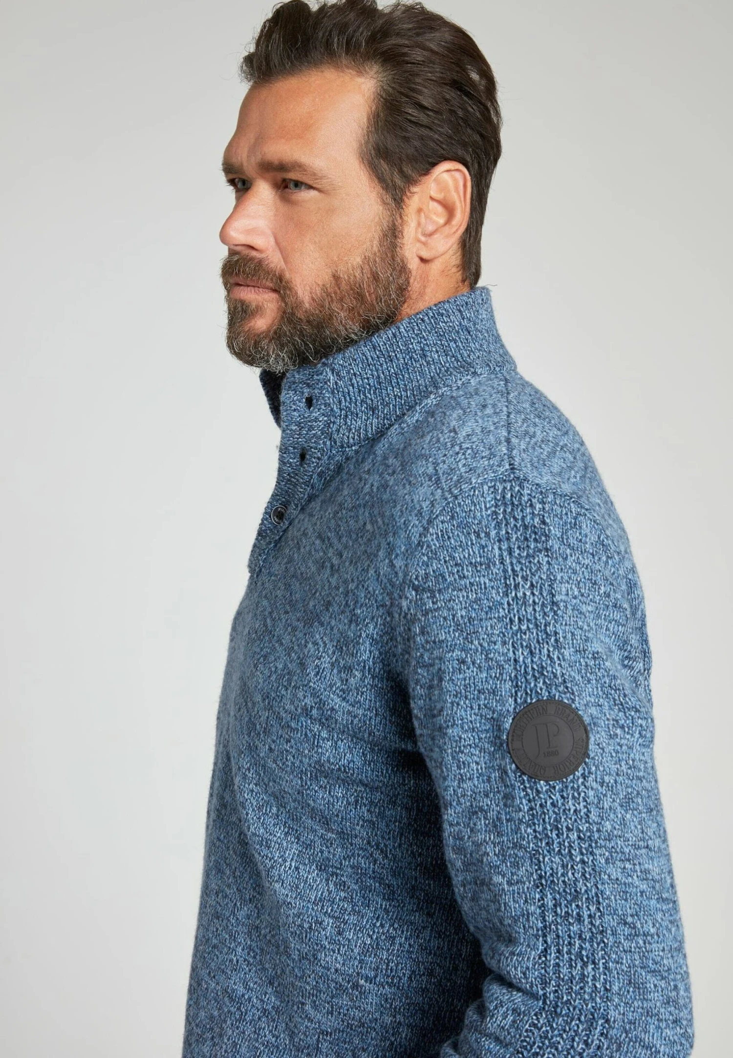 JP1880 Trui - Tintenblau 4 JP1880 Trui - Tintenblau - Afbeelding 2