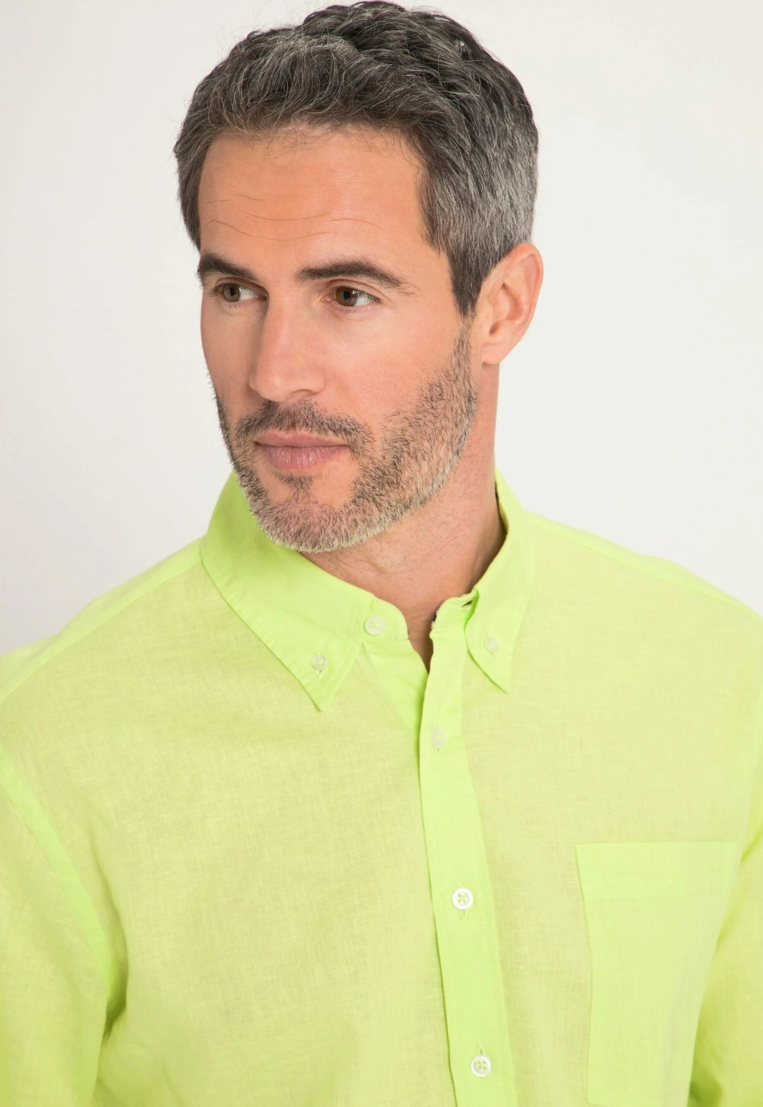 JP1880 Overhemd - Jaune Fluo 5 JP1880 Overhemd - Jaune Fluo - Afbeelding 3