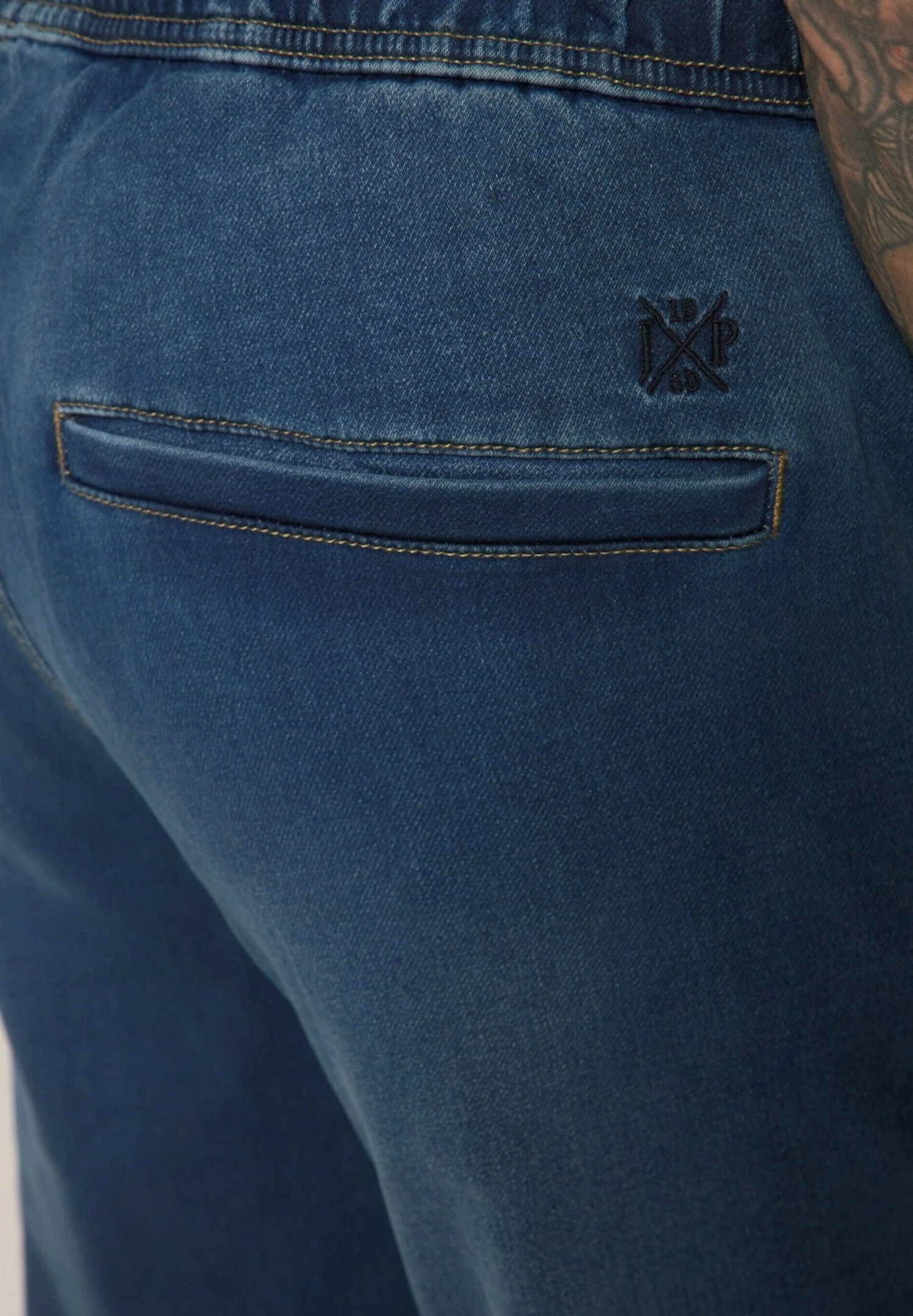 JP1880 Flexnamic Waistband - Straight Leg Jeans - Medium Stone 5 JP1880 Flexnamic Waistband - Straight Leg Jeans - Medium Stone - Afbeelding 3