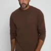JP1880 Grössen Bis Langarms Mi - Sweater - Espresso -JP1880 1941d09dc80b4bbbb955f3ca696b0e00