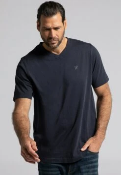 JP1880 T-Shirt Basic - Lichtgrijs-Mêlee