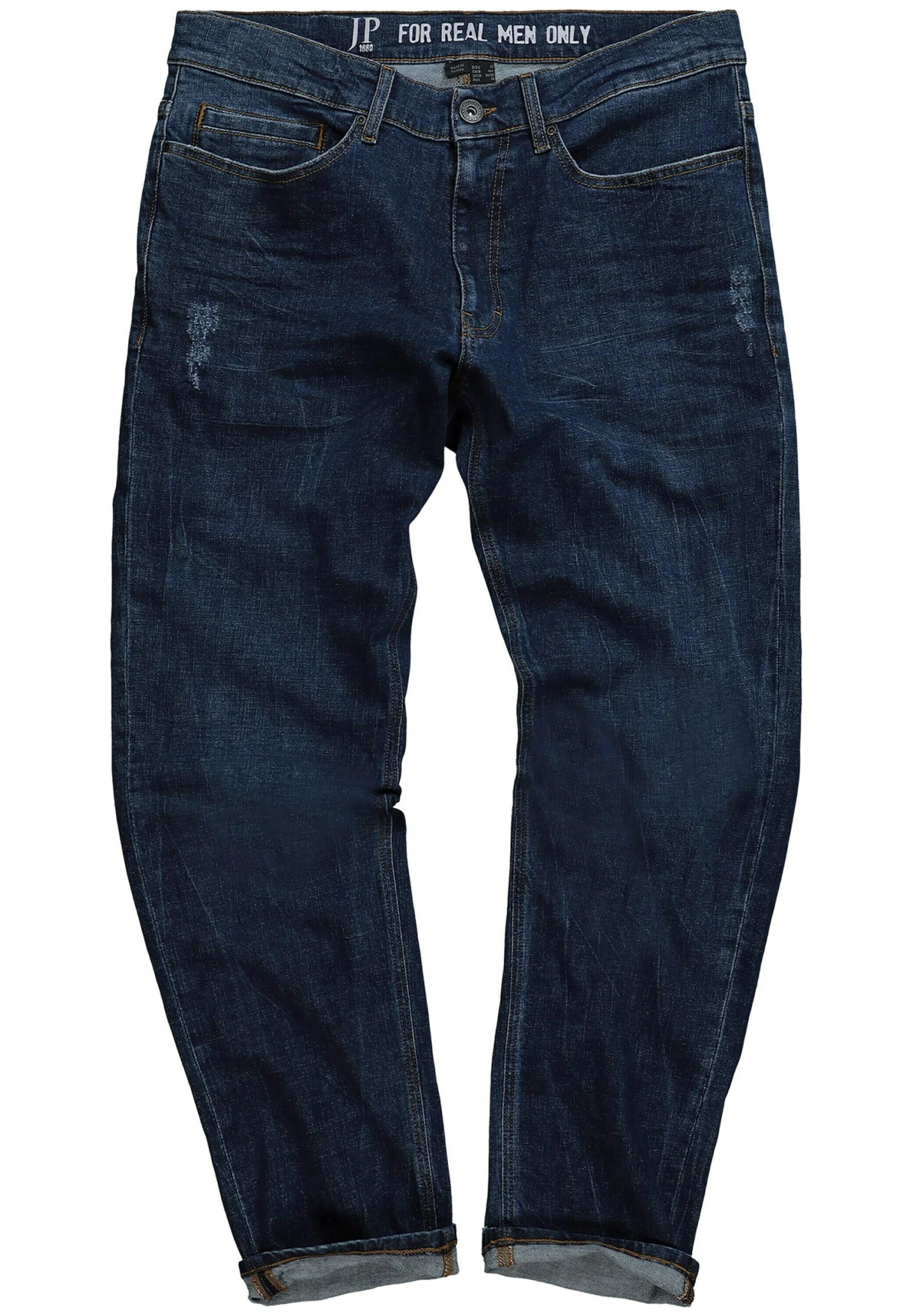 JP1880 Straight Leg Jeans - Dark Blue Denim 7 JP1880 Straight Leg Jeans - Dark Blue Denim - Afbeelding 5
