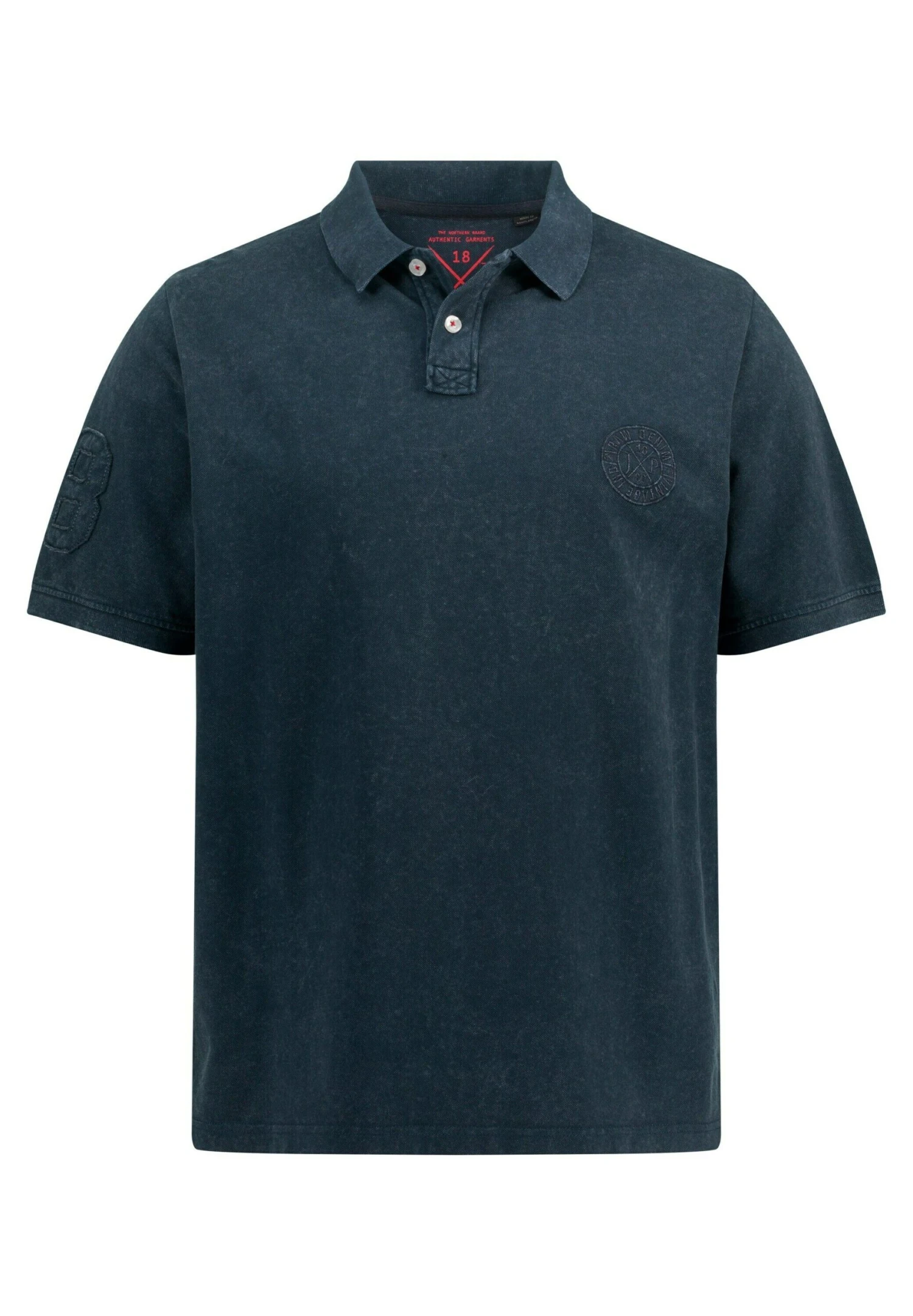 JP1880 Poloshirt - Bleu Nuit Mat 5 JP1880 Poloshirt - Bleu Nuit Mat - Afbeelding 3