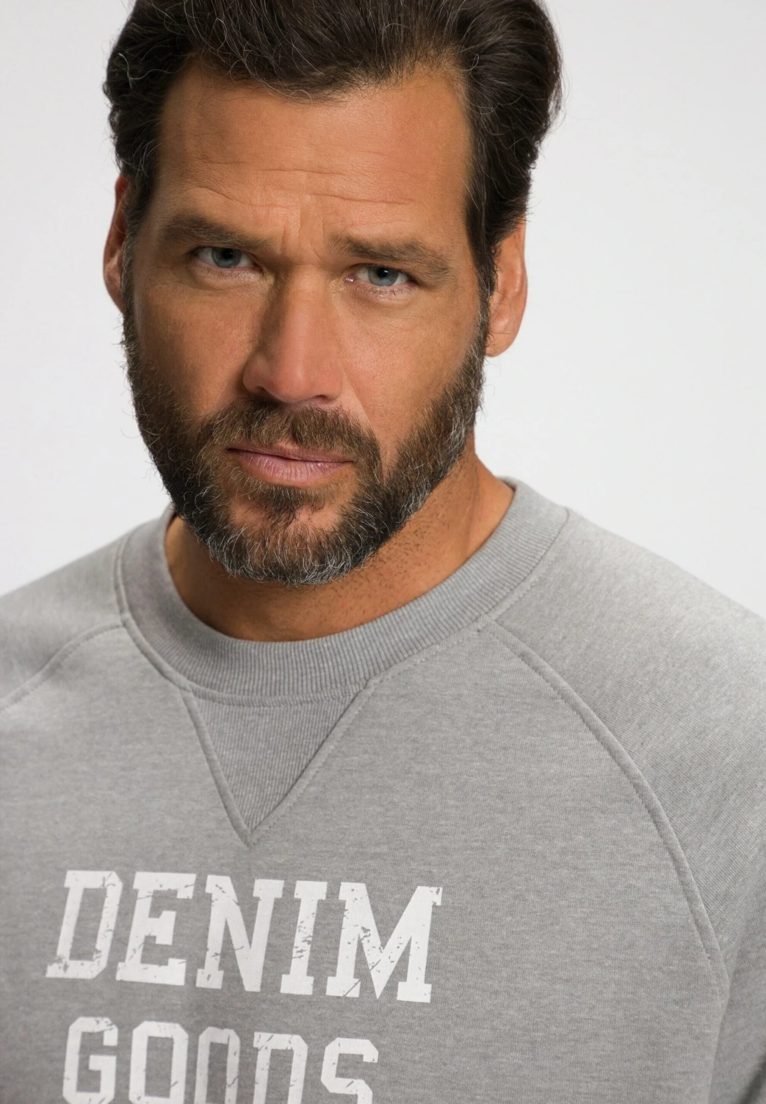 JP1880 Sweater - Grey Melange 4 JP1880 Sweater - Grey Melange - Afbeelding 2