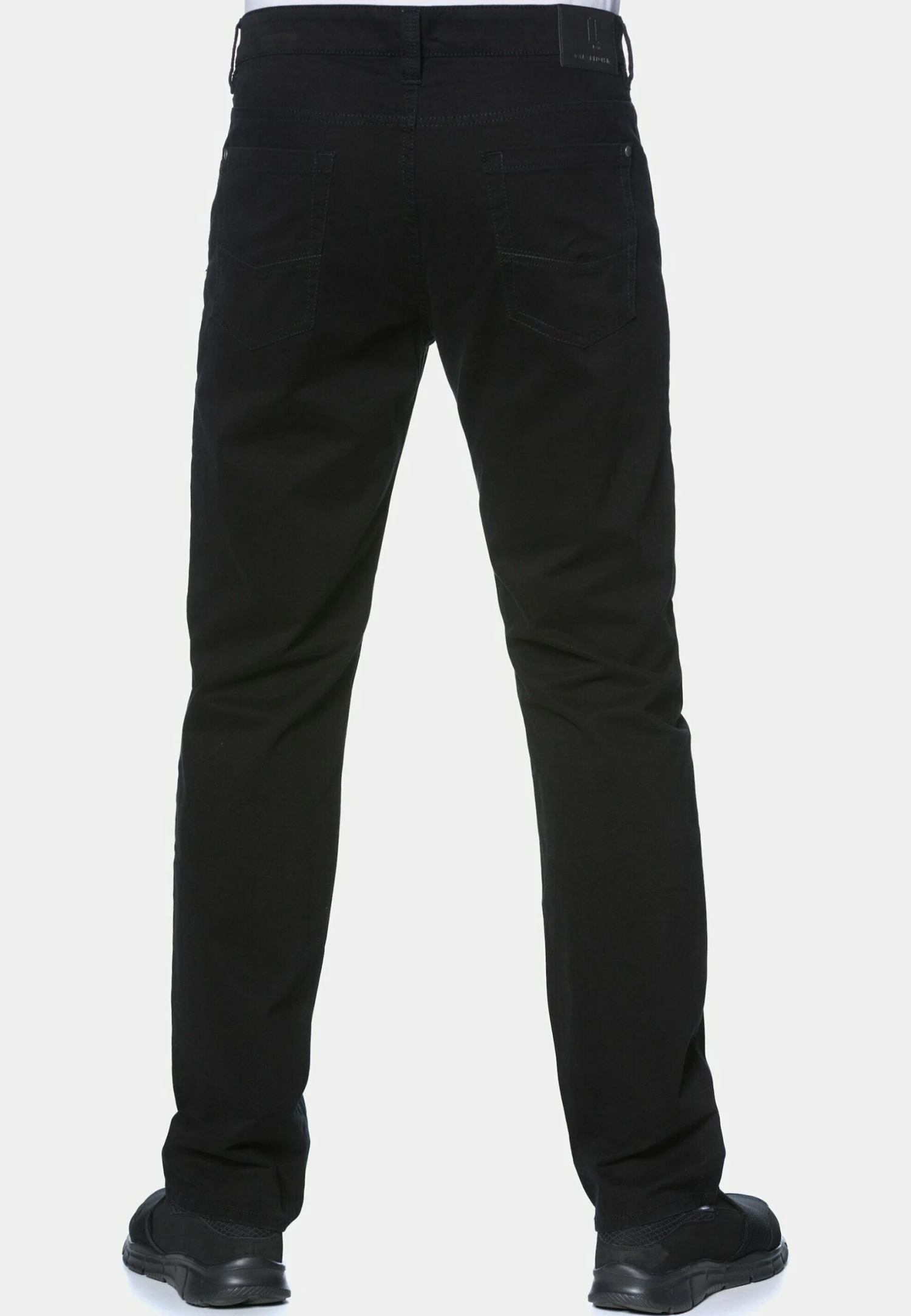 JP1880 Komfortbund, Regular Fit, Stretch, Baumwolle, - Broek - Schwarz 4 JP1880 Komfortbund, Regular Fit, Stretch, Baumwolle, - Broek - Schwarz - Afbeelding 2