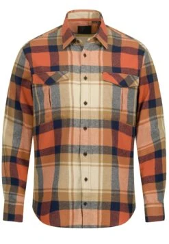 JP1880 Karo Langarm KentkragenModern Fit - Overhemd - Dunkelorange -JP1880 1ebc9985f9ff4905ba3b31fe355e4ff3