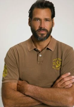 JP1880 Poloshirt - Mokkabraun -JP1880 20907e16027245b9a3cc62c64c92a7e9