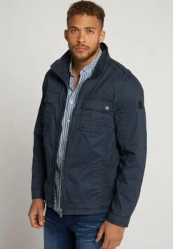 JP1880 Lichte Jas - Bleu Nuit Mat