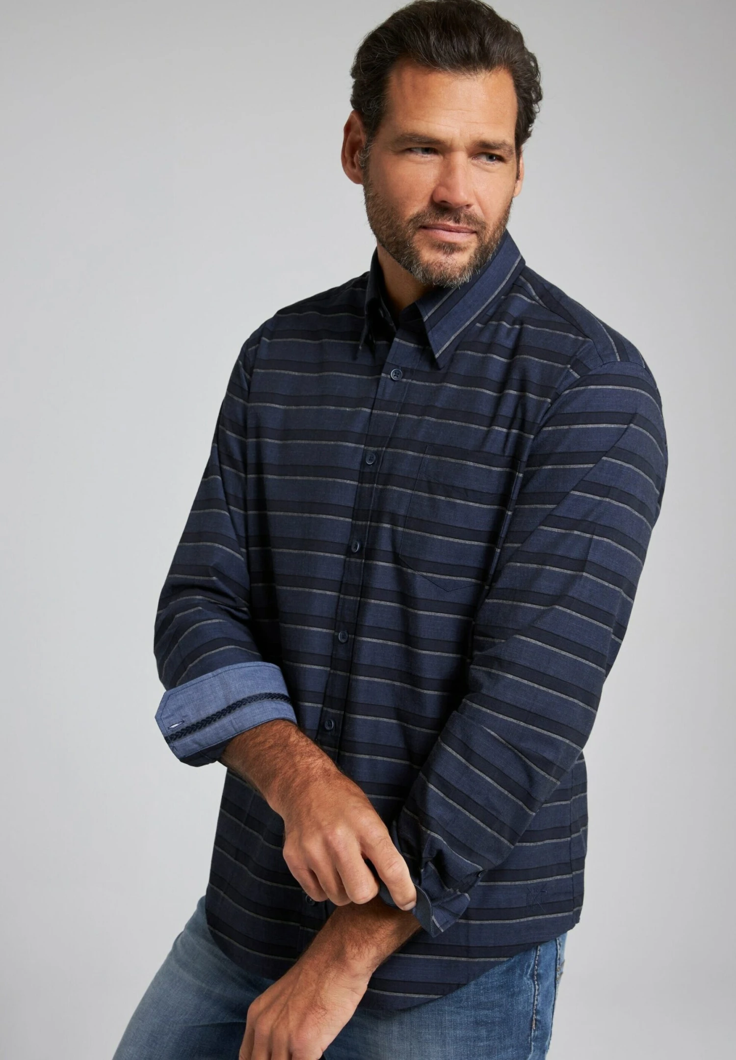 JP1880 Overhemd - Nachtblau 3 JP1880 Overhemd - Nachtblau