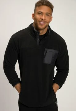 JP1880 Fleece Trui - Noir