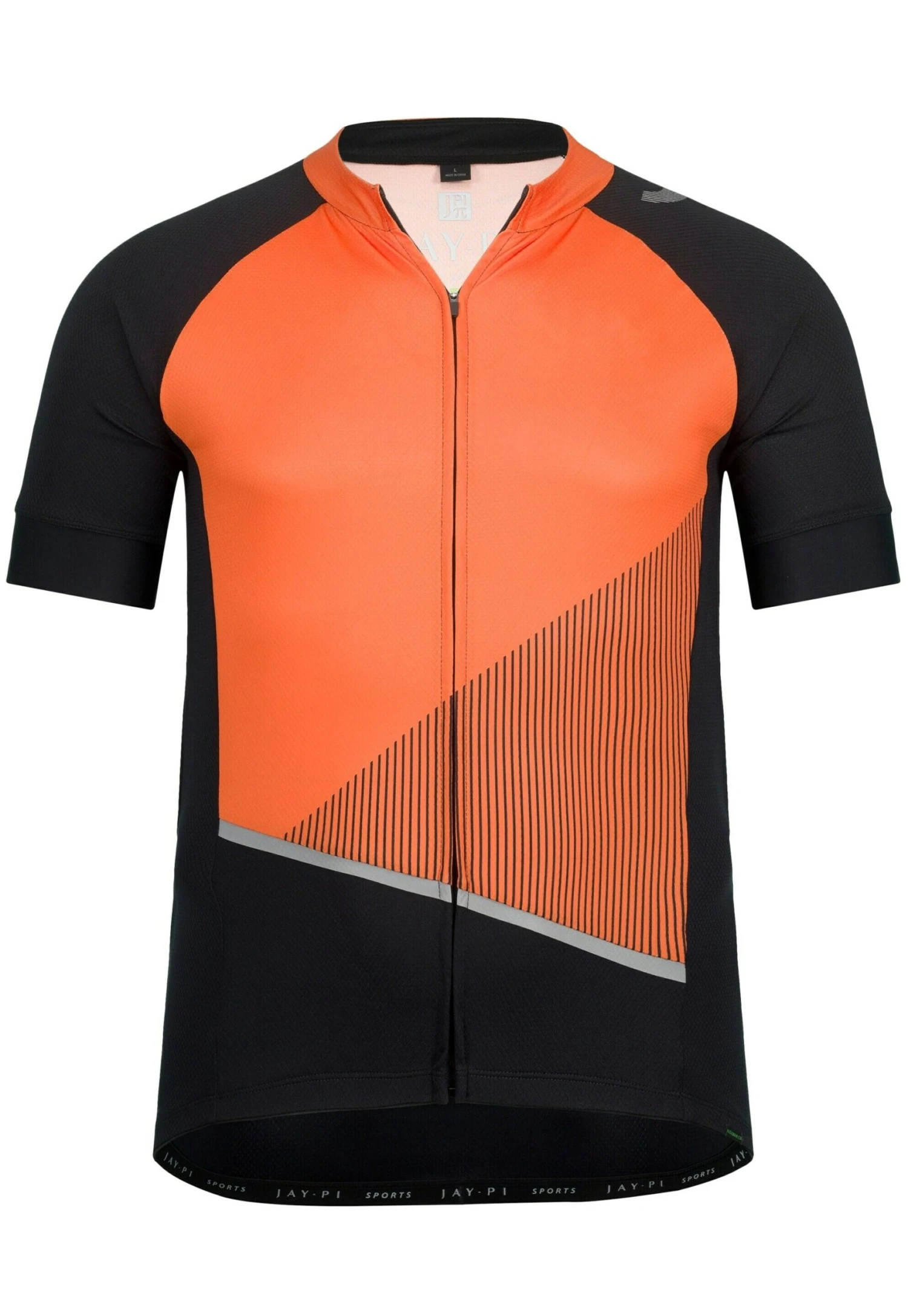 JP1880 Sweater Met Rits - Feloranje 4 JP1880 Sweater Met Rits - Feloranje - Afbeelding 3