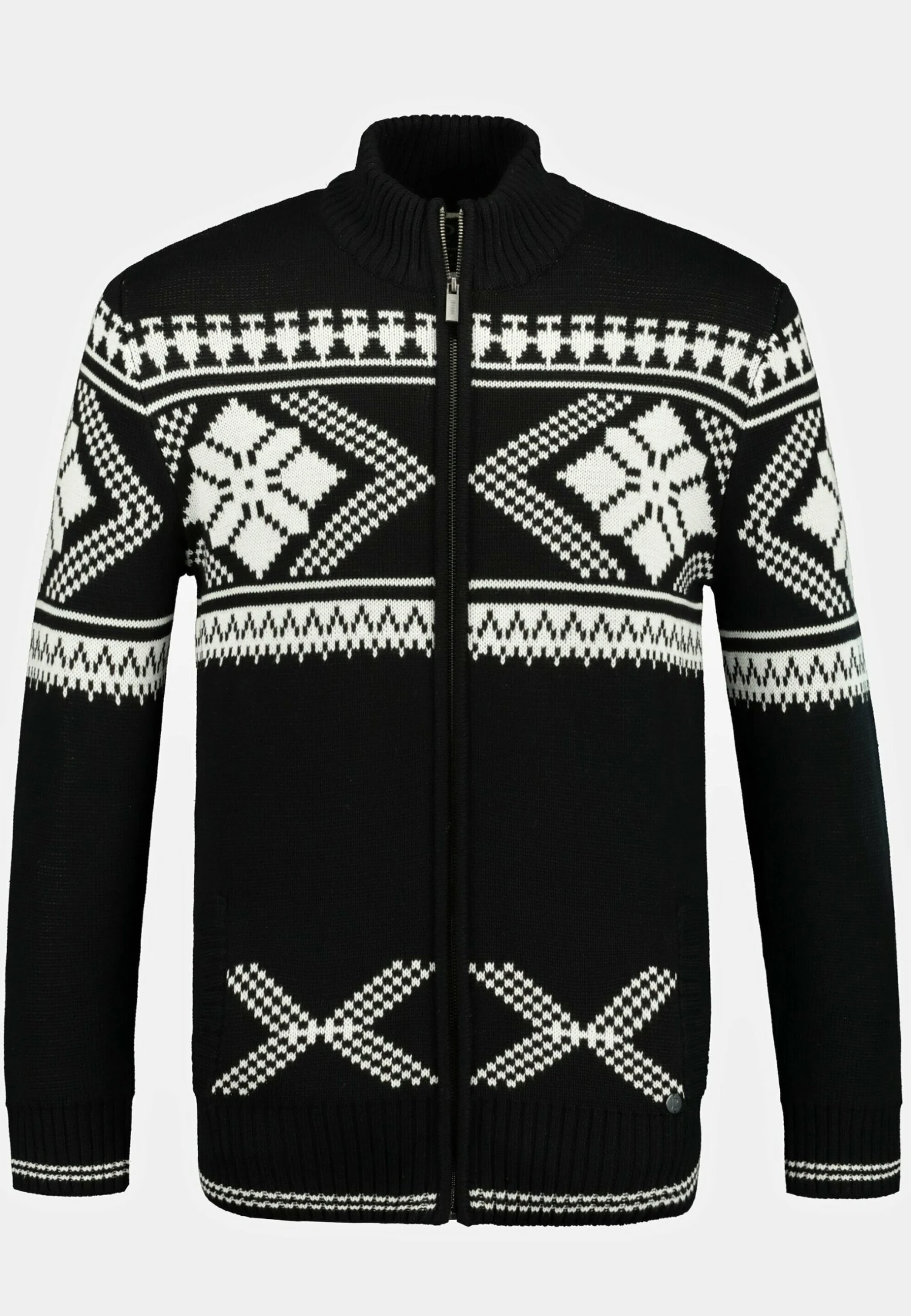 JP1880 Jacquard Stehkr - Vest - Schwarz 6 JP1880 Jacquard Stehkr - Vest - Schwarz - Afbeelding 4