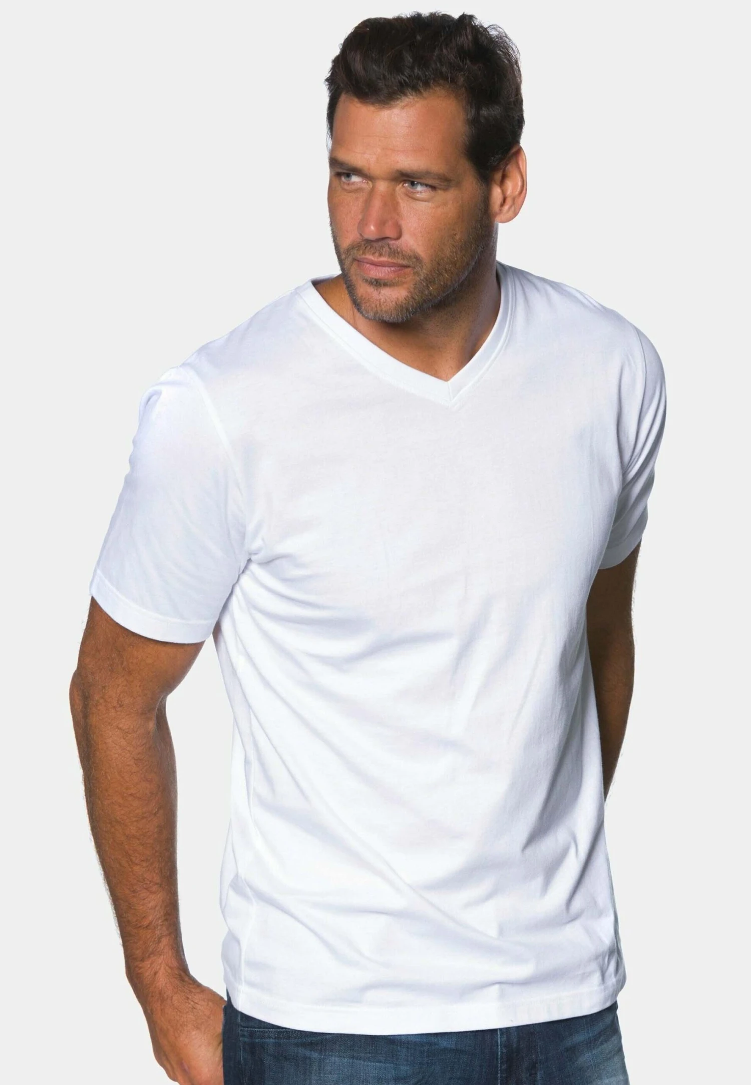 JP1880 T-Shirt Basic - Weiß 3 JP1880 T-Shirt Basic - Weiß