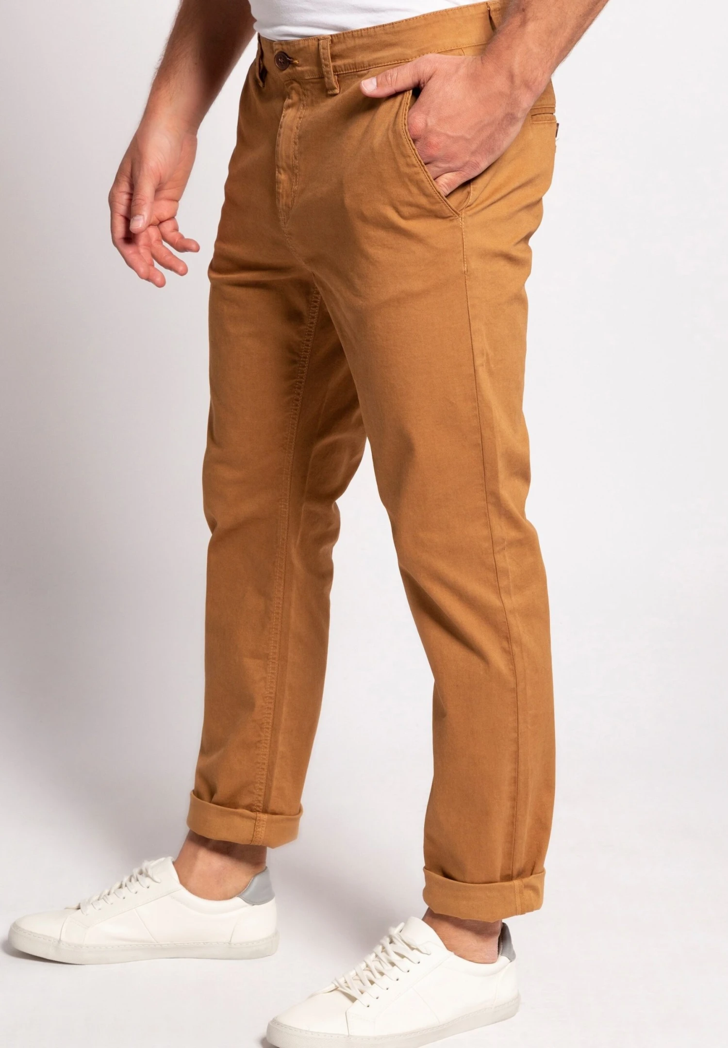 JP1880 Chino - Caramel 5 JP1880 Chino - Caramel - Afbeelding 3