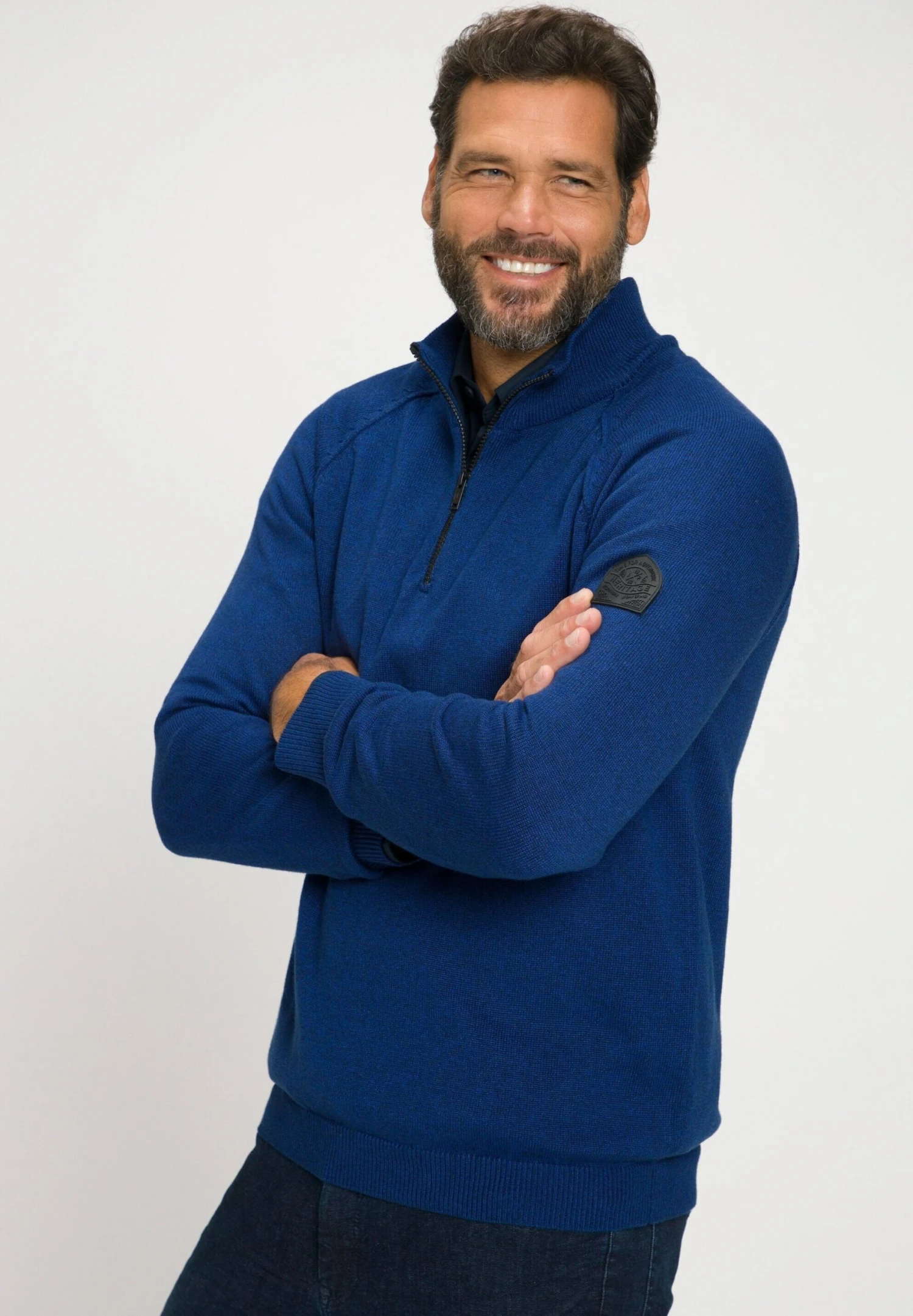 JP1880 Trui - Kobaltblau 5 JP1880 Trui - Kobaltblau - Afbeelding 3