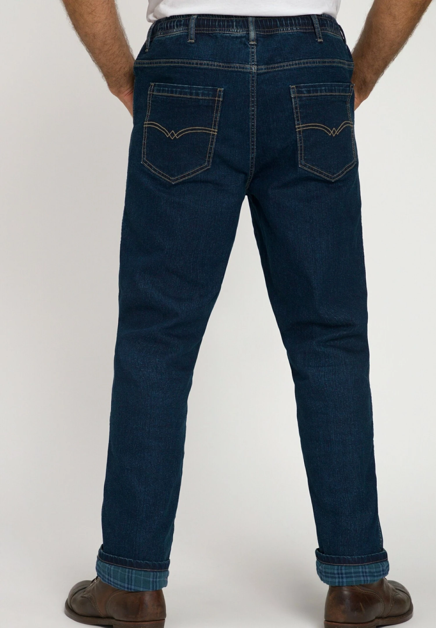 JP1880 Straight Leg Jeans - Denim Bleu Foncé 4 JP1880 Straight Leg Jeans - Denim Bleu Foncé - Afbeelding 2