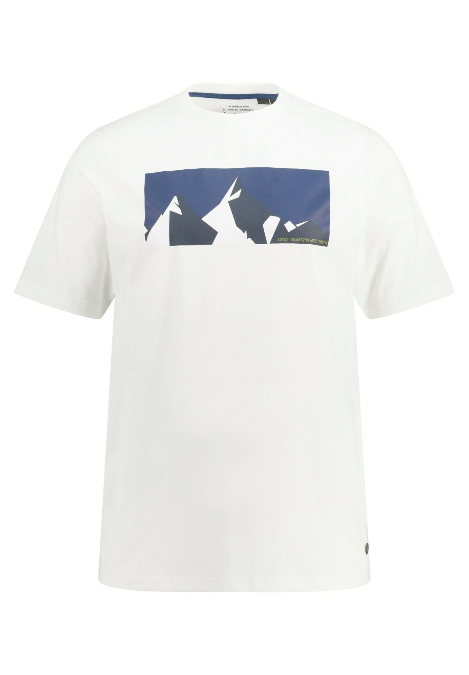 JP1880 T-Shirt Print - Creme White 5 JP1880 T-Shirt Print - Creme White - Afbeelding 3