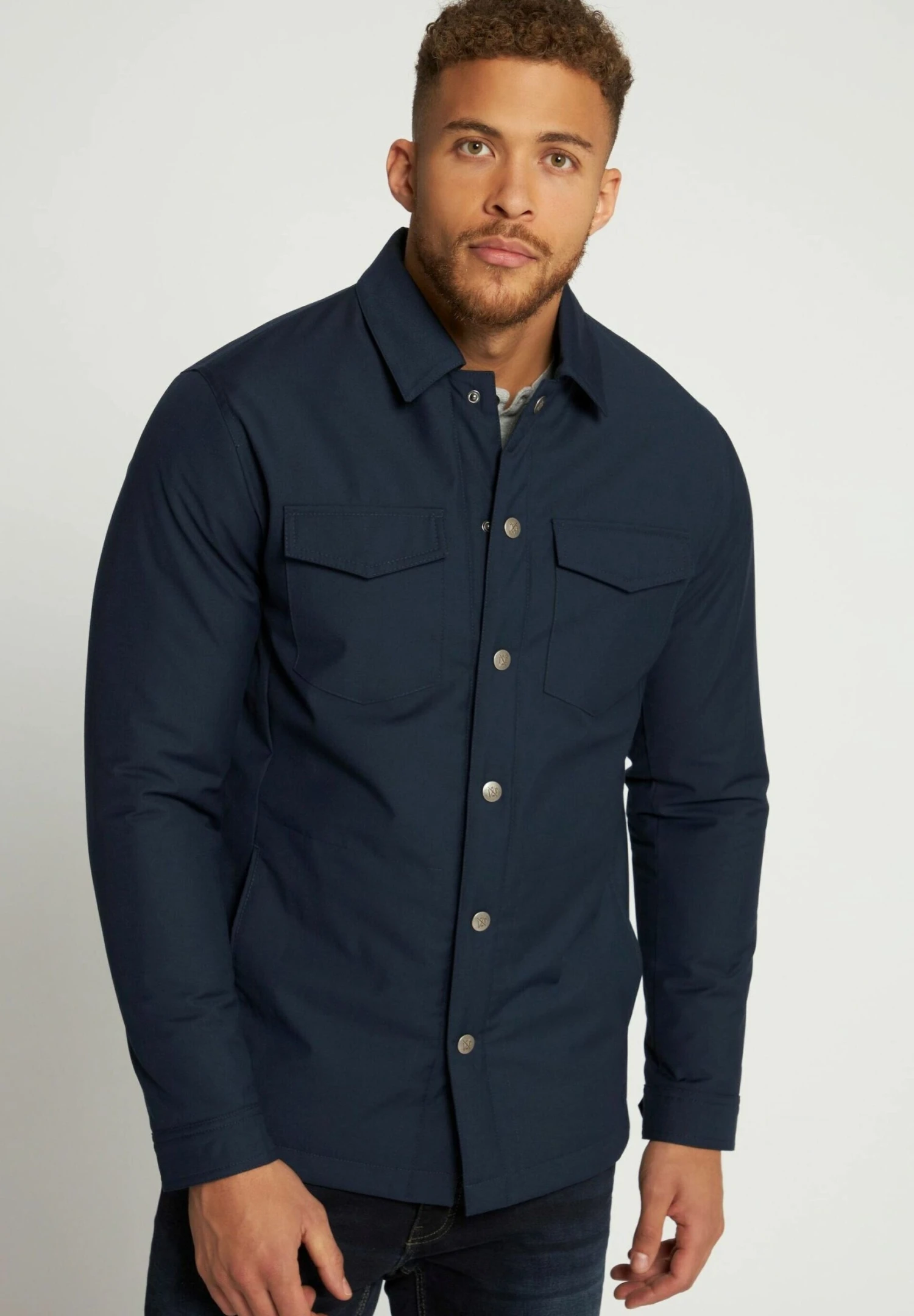 JP1880 Lichte Jas - Mattes Nachtblau 3 JP1880 Lichte Jas - Mattes Nachtblau