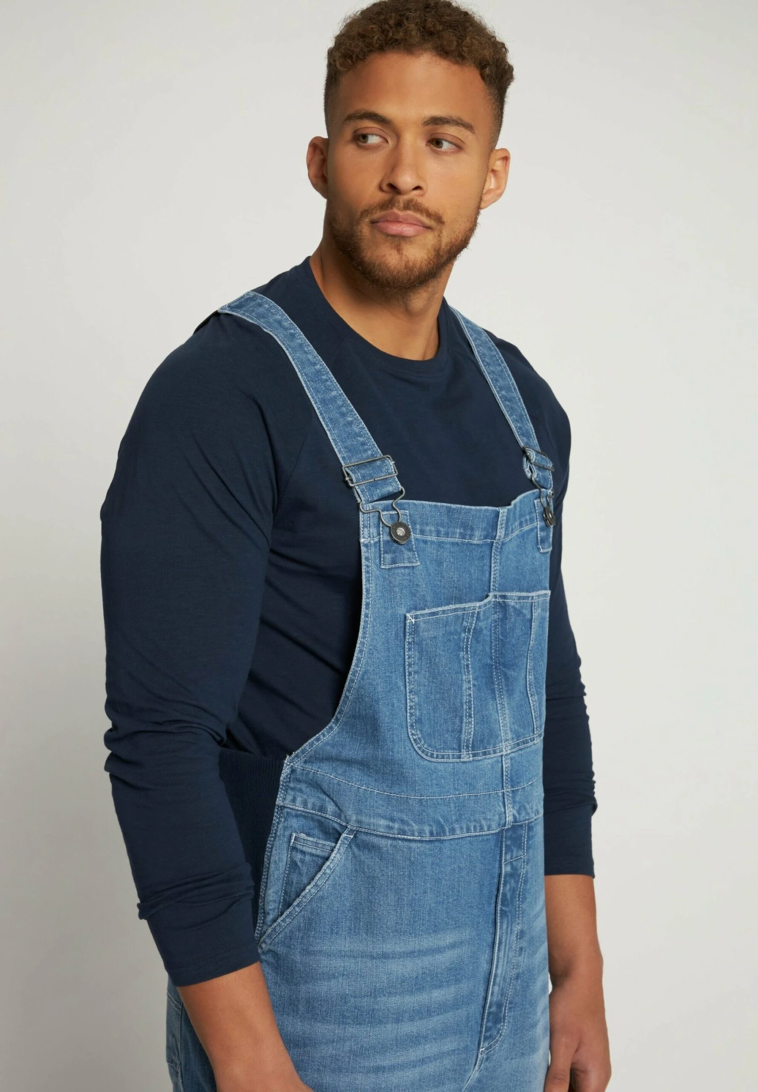 JP1880 Tuinbroek - Bleu Clair 3 JP1880 Tuinbroek - Bleu Clair - Afbeelding 2