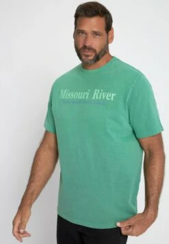 JP1880 T-Shirt Print - Smaragd Grün