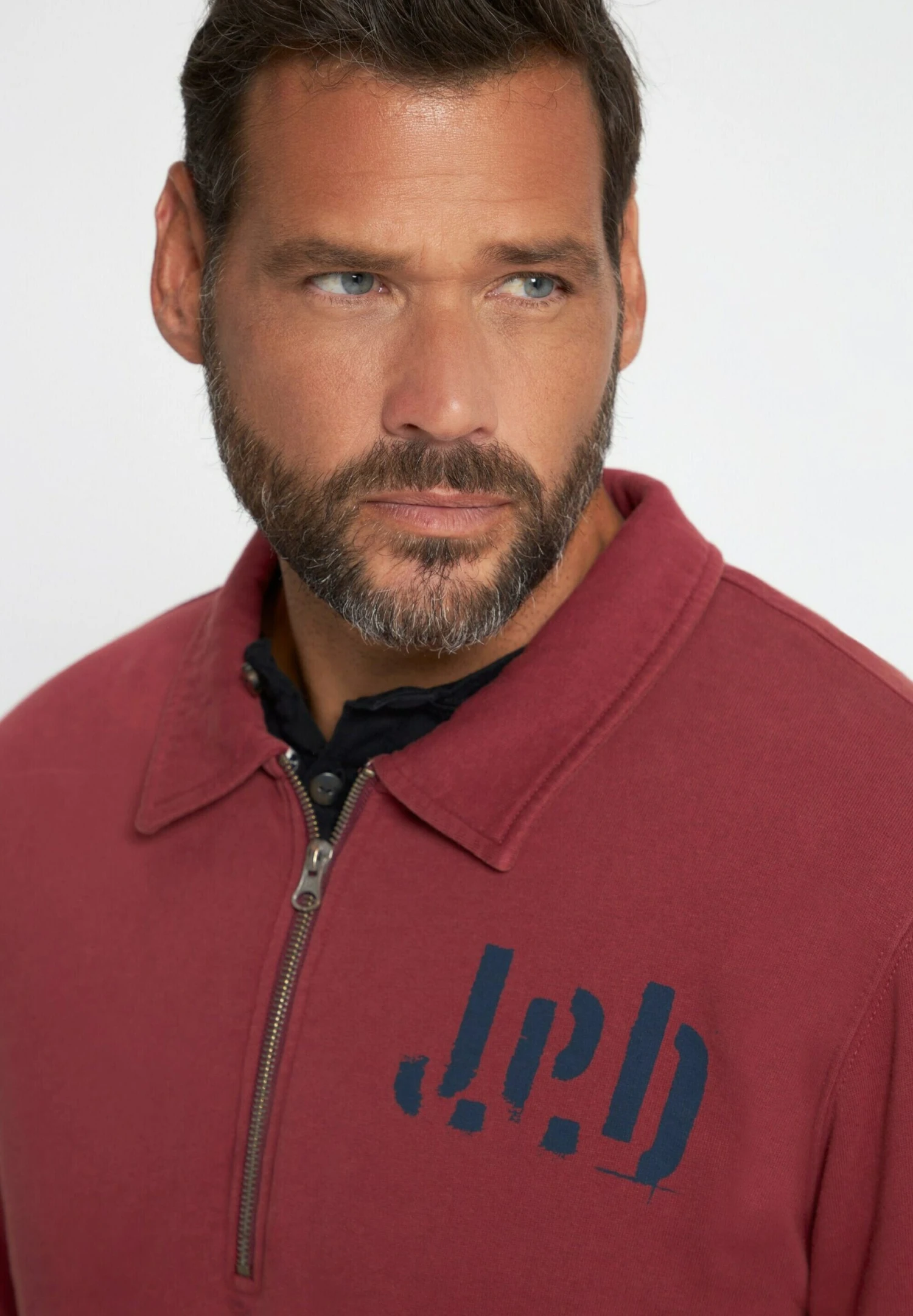 JP1880 Sweater - Robijnrood 4 JP1880 Sweater - Robijnrood - Afbeelding 2