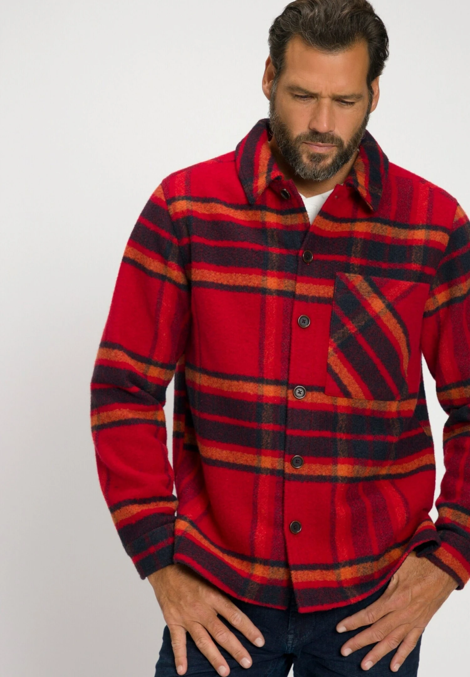 JP1880 Jas - Rouge 5 JP1880 Jas - Rouge - Afbeelding 3