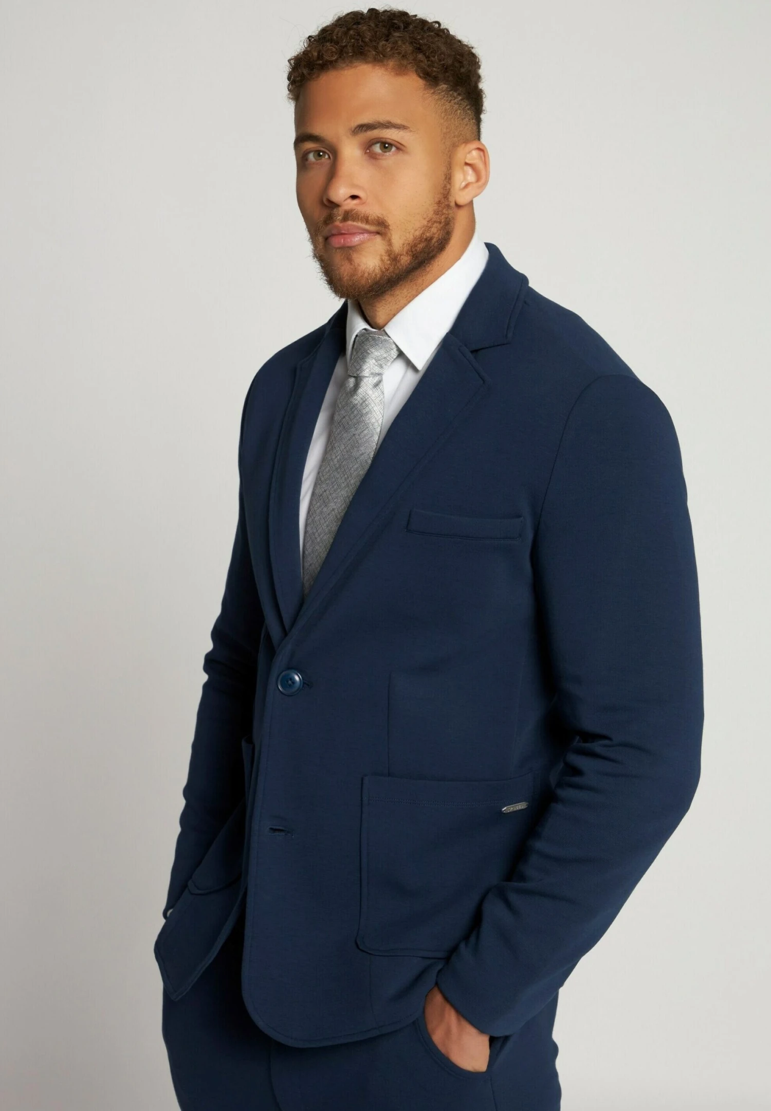 JP1880 Blazer - Mattes Nachtblau 5 JP1880 Blazer - Mattes Nachtblau - Afbeelding 3