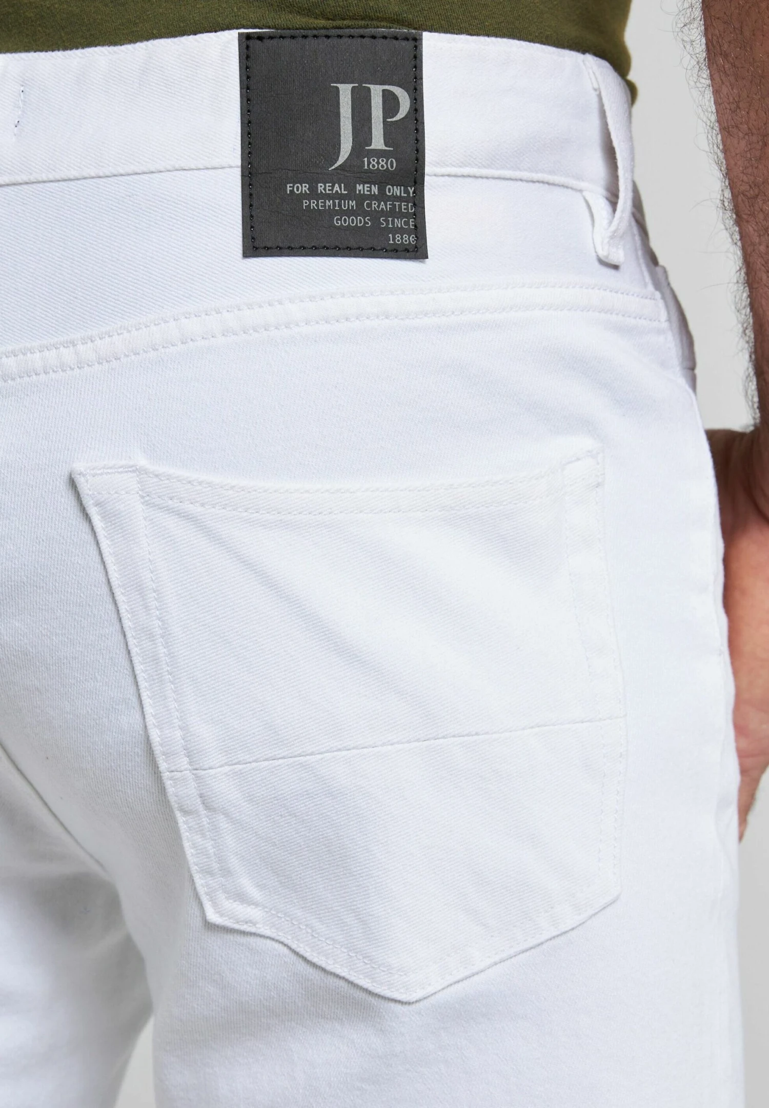 JP1880 Straight Leg Jeans - Schneeweiß 6 JP1880 Straight Leg Jeans - Schneeweiß - Afbeelding 4