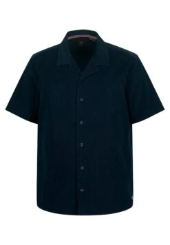 JP1880 Halbarm Cuba-Kragen Cuba-Fit - Overhemd - Navy Blau -JP1880 363cc99b1f80425cb1d5a14b972d8f55