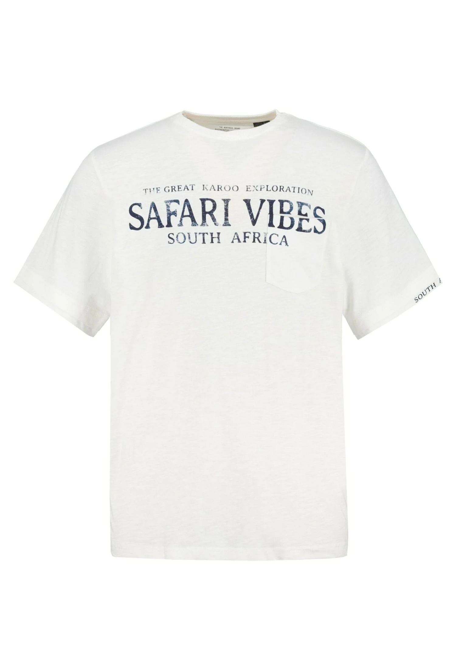 JP1880 Safari Vibes - T-Shirt Print - Schneeweiß 5 JP1880 Safari Vibes - T-Shirt Print - Schneeweiß - Afbeelding 3