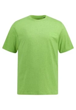 JP1880 Halbarm Melange - T-Shirt Basic - Olive -JP1880 37625708a1594c41b8c3ae58c5c6cabd