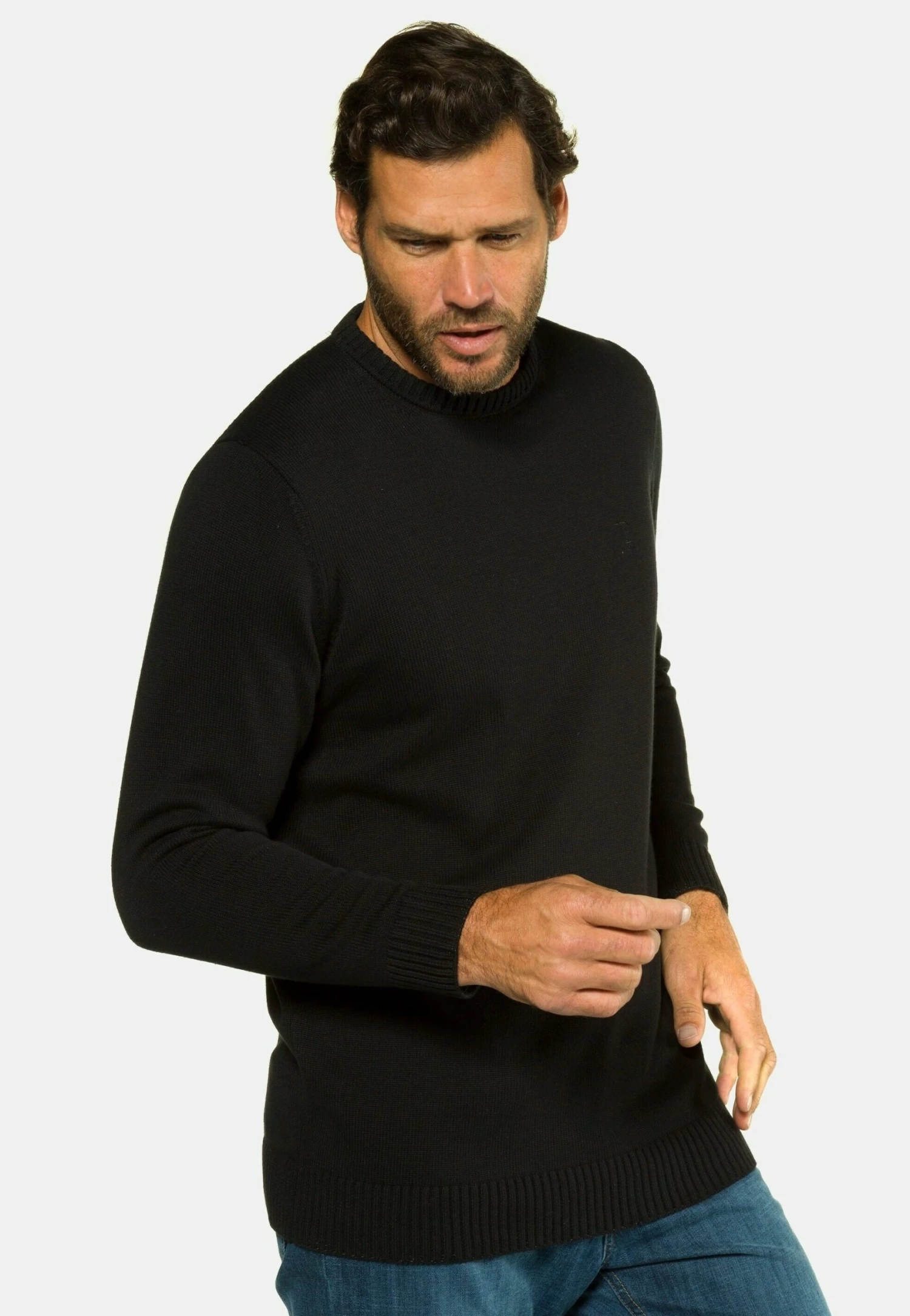 JP1880 Trui - Schwarz 3 JP1880 Trui - Schwarz