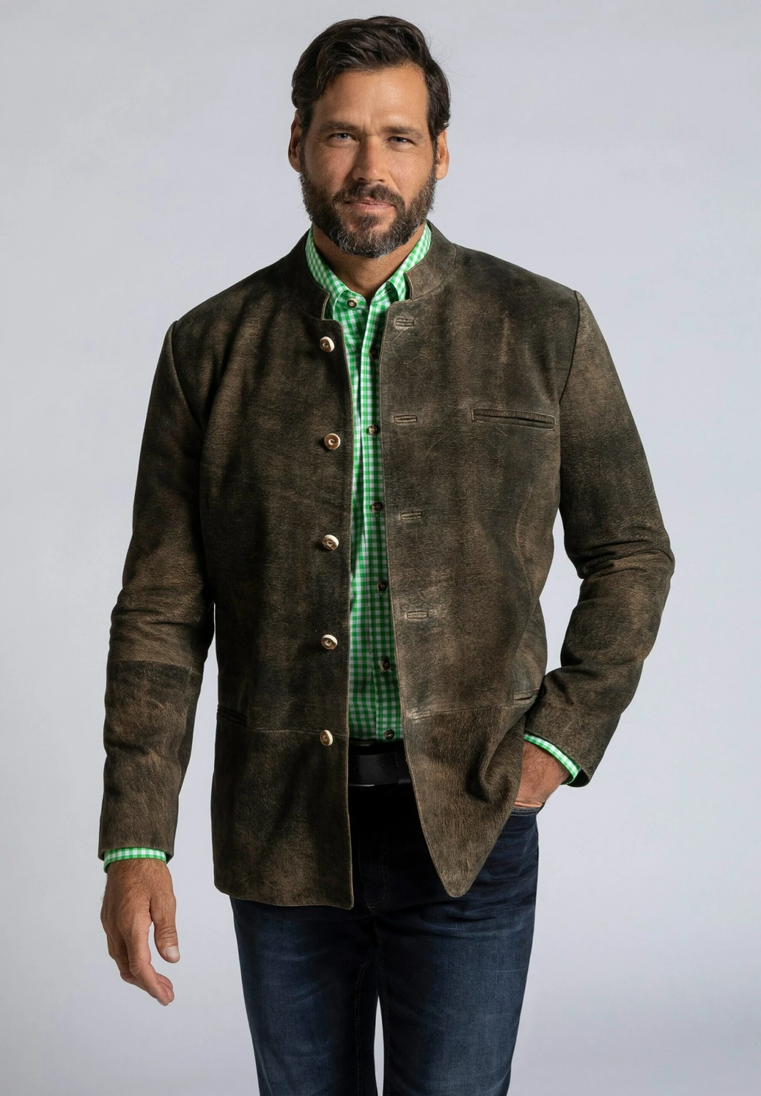 JP1880 Leren Jas - Mahagonibraun 3 JP1880 Leren Jas - Mahagonibraun