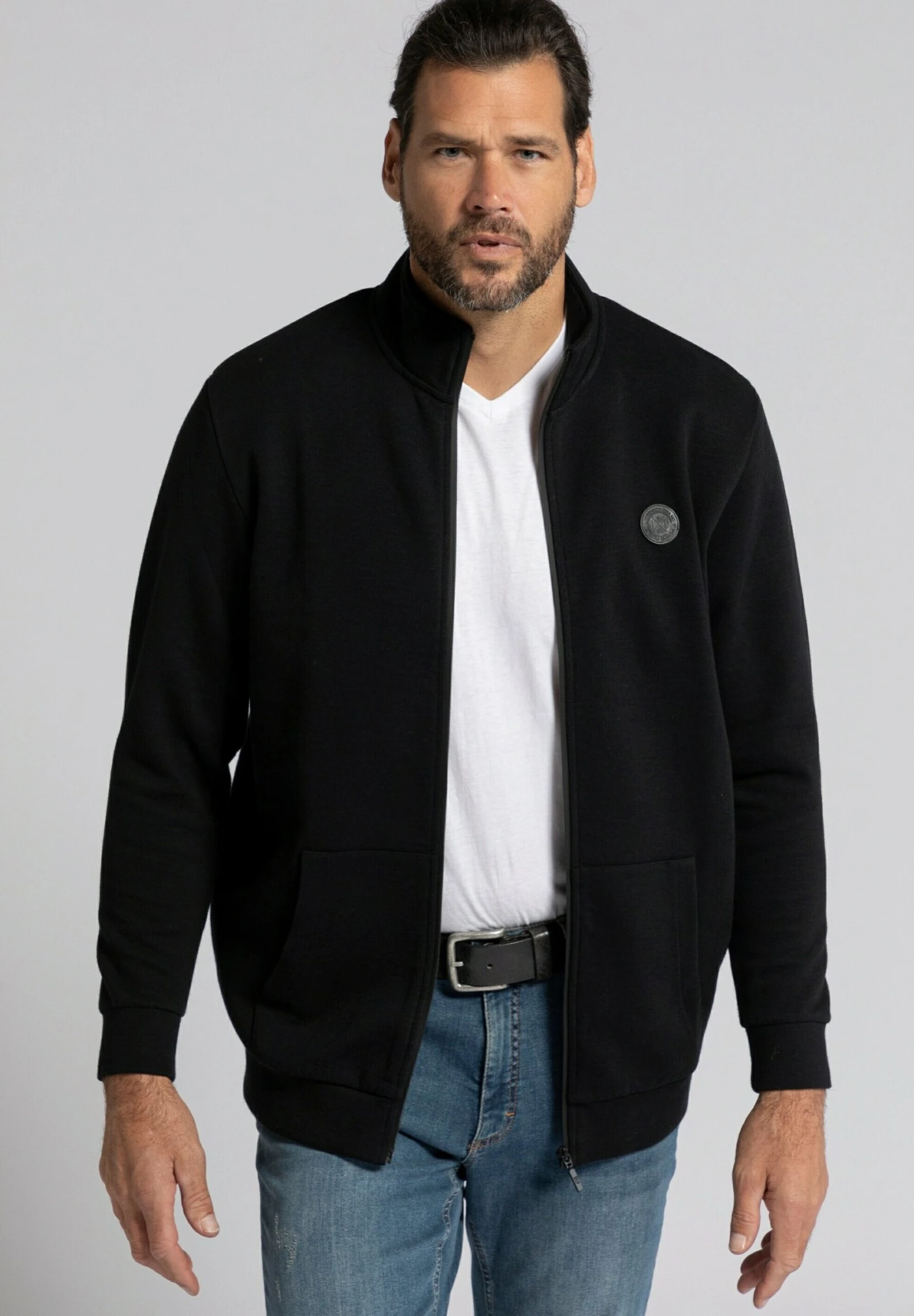 JP1880 Sweater Met Rits - Noir 5 JP1880 Sweater Met Rits - Noir - Afbeelding 3