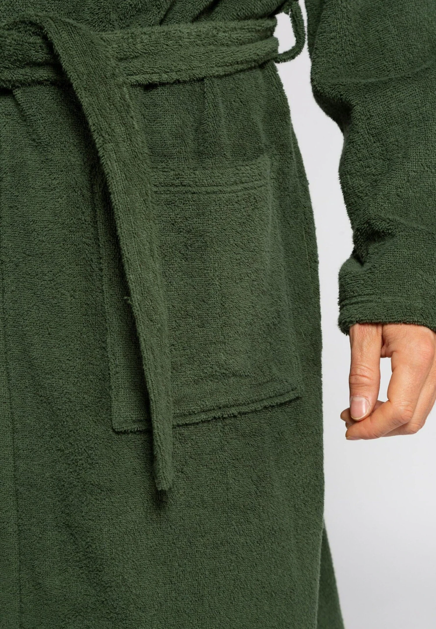 JP1880 Badjas - Dunkelgrün 5 JP1880 Badjas - Dunkelgrün - Afbeelding 3