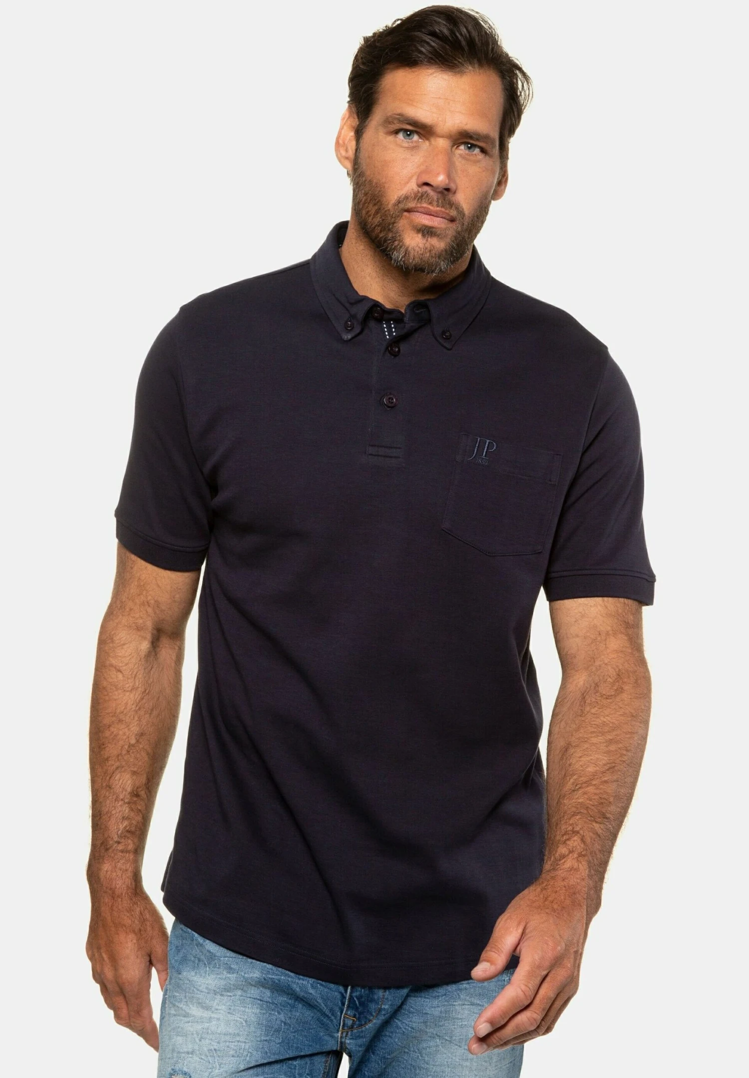 JP1880 Poloshirt - Dunkel Marine 3 JP1880 Poloshirt - Dunkel Marine