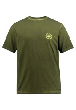 JP1880 T-Shirt Print - Olijf 6 JP1880 T-Shirt Print - Olijf -JP1880 3fabb9d32346400da07057a8ea721e35